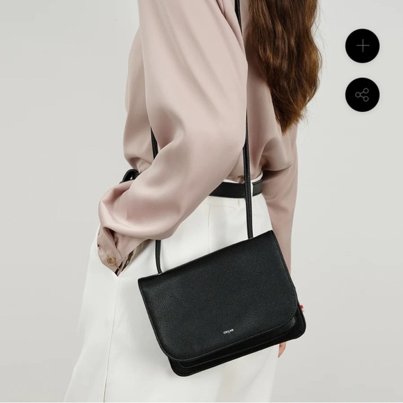 CO-LAB PURPLE Lola 3-in-1 Vegan Leather Small Crossbody Bag - Picture 1 of 14